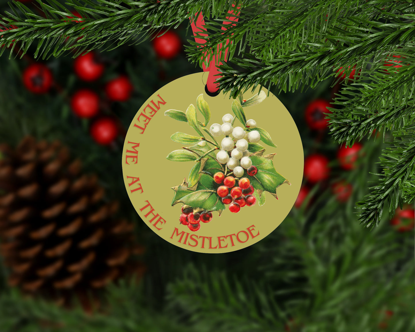 Mistletoe Ornament