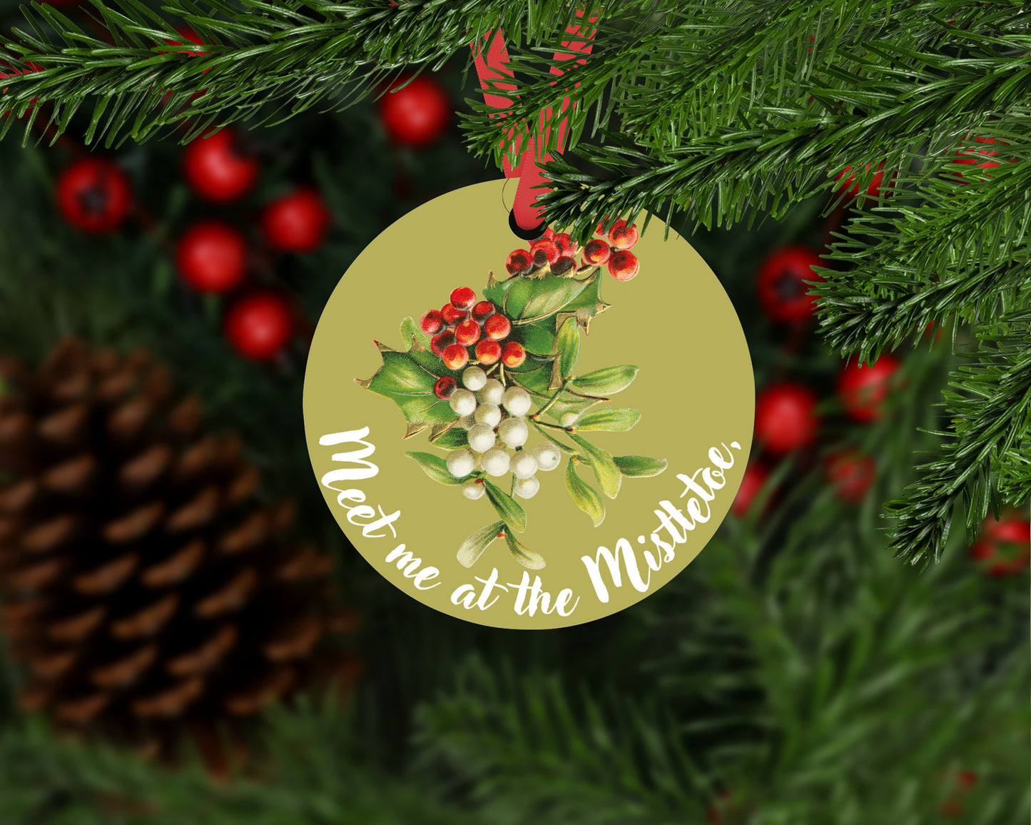 Mistletoe Ornament